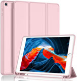 Apple iPad 8. Nesil 10.2" Kılıf Kalem Bölmeli Smart Case A2270 A2428 A2429 A2430
