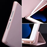 Apple iPad 8. Nesil 10.2" Kılıf Kalem Bölmeli Smart Case A2270 A2428 A2429 A2430