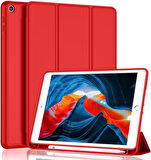 Apple iPad Air 3 10.5" Kılıf Kalem Bölmeli Smart Case A2152 A2123 A2153 A2154