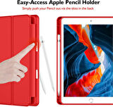 Apple iPad Air 3 10.5" Kılıf Kalem Bölmeli Smart Case A2152 A2123 A2153 A2154
