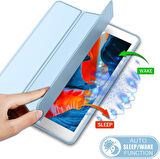 Apple iPad Air 3 10.5" Kılıf Kalem Bölmeli Smart Case A2152 A2123 A2153 A2154