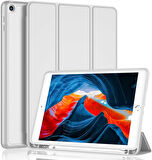 Apple iPad Air 3 10.5" Kılıf Kalem Bölmeli Smart Case A2152 A2123 A2153 A2154