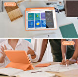 Apple iPad 7. Nesil 10.2" Kılıf Kalem Bölmeli Smart Case A2197 A2198 A2200
