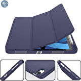 Apple iPad Air 4/5. Nesil 10.9" Kılıf Pen Charge Kalem Bölmeli (10.Nesil Değildir)