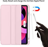 Apple iPad Air 4/5. Nesil 10.9" Kılıf Pen Charge Kalem Bölmeli (10.Nesil Değildir)