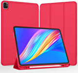 Apple iPad Pro 12.9 3. 4. 5. 6. Nesil Kılıf Kalem Bölmeli Smart Case
