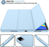 Apple iPad Pro 12.9 3. 4. 5. 6. Nesil Kılıf Kalem Bölmeli Smart Case