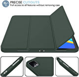 Apple iPad Pro 11 3. Nesil 4. Nesil Kılıf Kalem Bölmeli Smart Case 2020-2023
