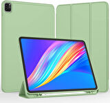 Apple iPad Pro 11 3. Nesil 4. Nesil Kılıf Kalem Bölmeli Smart Case 2020-2023