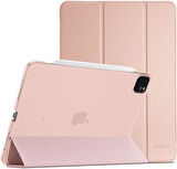 Apple iPad Pro 11 4. Nesil M2 Kılıf PU Deri Smart Standlı Case A2435 A2759 A2761 A2762