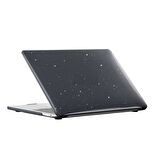 Apple Macbook Pro 13.3inç 2022 M2 A2338 Kılıf Simli Ön Arka Kapak