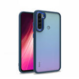 Xiaomi Redmi Note 8 Kılıf Kamera Nikelaj Kenar Renkli Kapak