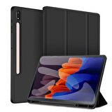 Samsung Galaxy Tab S7 FE / S7 Plus S8 Plus 12.4" Kılıf Kalem Bölmeli Smart Case X800 T730 T970