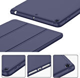 Samsung Galaxy Tab A8 10.5 SM-X200 X205 X207 Kılıf Kalem Bölmeli Smart Case