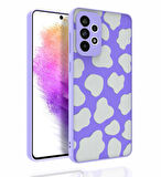 Samsung Galaxy A73 Kılıf Desenli Parlak Nora Kapak
