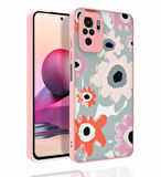 Xiaomi Redmi Note 10 Kılıf Desenli Parlak Nora Kapak