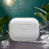 Apple Airpods Pro 2 Uyumlu Kılıf Şeffaf Sert Kristal Uyumlu Kılıf Sert PC Şeffaf Uyumlu Kılıf 14