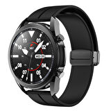 Huawei Watch GT GT2 GT3 GT4 42mm/Honor Magic 2 Kordon Magnetli Ayarlanır Silikon Kordon 20mm