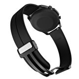 Huawei Watch GT GT2 GT3 GT4 42mm/Honor Magic 2 Kordon Magnetli Ayarlanır Silikon Kordon 20mm
