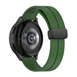 Xiaomi Redmi Watch 5 Active/Lite Kordon Magnetli Ayarlanır Silikon Kordon 22mm