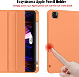 Apple iPad Pro 11 4. Nesil 3. Nesil Kılıf Pen Charge Kalem Bölmeli A2435 A2759 A2761 A2762