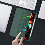 Apple iPad Pro 12.9 6. Nesil 2022 Kılıf Pen Charge Kalem Bölmeli A2436 A2437 A2764 A2766