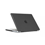 Apple Macbook Pro 13.3inç A1706 A1708 A1989 A2159 Kılıf Kristal Ön Arka Şeffaf Kapak