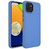 Samsung Galaxy A03 Kılıf Metal Çerçeve Lansman Silikon Kapak