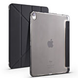 Apple iPad 11.Nesil A16 11inç/10.Nesil 10.9inç Kılıf Kalem Bölmeli Trifolding Case