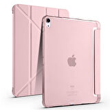 Apple iPad 11.Nesil A16 11inç/10.Nesil 10.9inç Kılıf Kalem Bölmeli Trifolding Case