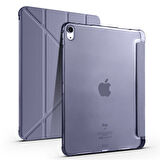 Apple iPad 11.Nesil A16 11inç/10.Nesil 10.9inç Kılıf Kalem Bölmeli Trifolding Case