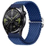 Samsung Galaxy Watch 4 5 6 7 FE 40 40 44 Classic 42 43 46 47 mm Kordon Örgü Tokalı Kordon