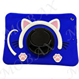 Apple iPad 8. Nesil 10.2" Kılıf Cute Dolls Standlı Eğlenceli 3D Karekterli Çocuk Kılıfı A2270 A2428 A2429 A2430