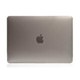 Apple Macbook Air 13.3inç M1 A2337 2021 Kılıf Kristal Ön Arka Şeffaf Kapak TD
