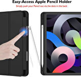 Apple iPad 11.Nesil A16 11inç/10.Nesil 10.9inç Kılıf Kalem Bölmeli Smart Case