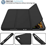 Apple iPad 11.Nesil A16 11inç/10.Nesil 10.9inç Kılıf Kalem Bölmeli Smart Case