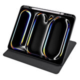Apple iPad Pro 12.9 4. 3. Nesil Kılıf Termik Kalem Bölmeli Dönebilen Standlı Kılıf A2229-32-33 A20-69 A1895-76 A1983