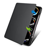 Apple iPad Pro 12.9 4. 3. Nesil Kılıf Termik Kalem Bölmeli Dönebilen Standlı Kılıf A2229-32-33 A20-69 A1895-76 A1983
