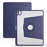 Apple iPad Pro 12.9 4. 3. Nesil Kılıf Termik Kalem Bölmeli Dönebilen Standlı Kılıf A2229-32-33 A20-69 A1895-76 A1983