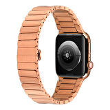 Apple Watch 42/44/45/46/49mm Kordon Bakla Metal Strap Kayış 79 2/3/4/5/6/se/7/8/9/10/ultra