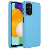 Samsung Galaxy A04S Kılıf Metal Çerçeve Lansman Silikon Kapak