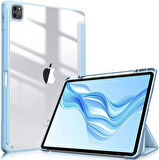 Apple iPad Pro 11 3. 4. Nesil Kılıf Grafiti Şeffaf Kalem Bölmeli A2435 A2759 A2761-62 A2377-01 A2459-60