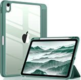 Apple iPad 11.Nesil A16 11inç/10.Nesil 10.9inç Kılıf Grafiti Şeffaf Kalem Bölmeli