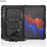 Samsung Galaxy Tab S8 Ultra SM-X900 X903 X905 X906 Kılıf Defender Askılı Pars Case Fuji