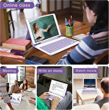 Apple iPad Pro 10.5 Kılıf Kablosuz Klavyeli Kılıf Mobax A1701 A1709 A1852