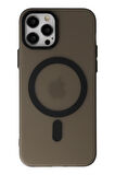 Apple iPhone 11 Pro Max Kılıf Mat Kadifemsi Special Edition PC Magsafe Kapak