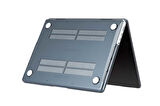 Apple Macbook Pro 16inç M3/M4/MAX A3403 A3186 A2991 Kılıf Kristal Ön Arka Şeffaf Kapak