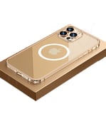Apple iPhone 14 Pro Max Kılıf Kamera Lensli Metal Çerçeve Bumper Kilitli Kapak