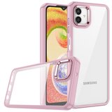 Samsung Galaxy A04 Kılıf Kamera Nikelaj Kenar Renkli Kapak