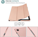 Samsung Galaxy Tab A7 Lite T220 T225 T227 Kılıf New PU Deri Smart Standlı Case